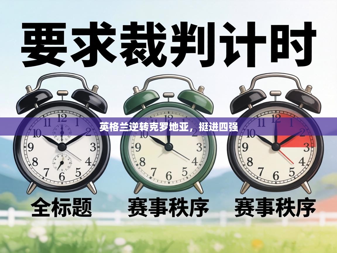 英格兰逆转克罗地亚，挺进四强  第1张